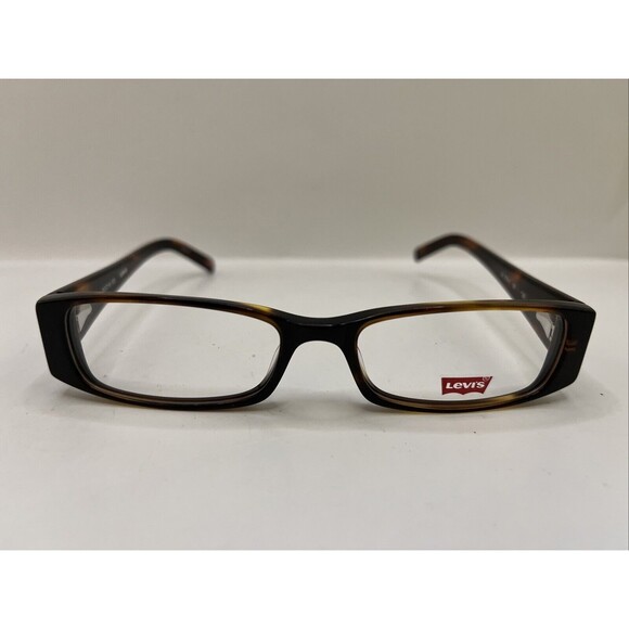 Levi's Eyeglasses LS-579-1 Demi Amber Designer Demo Lens Brown 50-16-135 - Picture 1 of 6